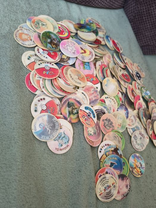 Ретро Pokemon Tazos