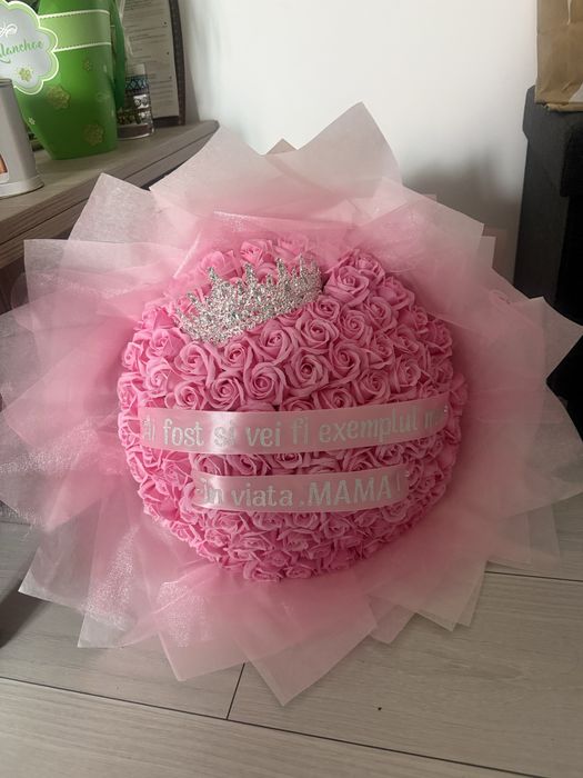 Buchet flori sapun