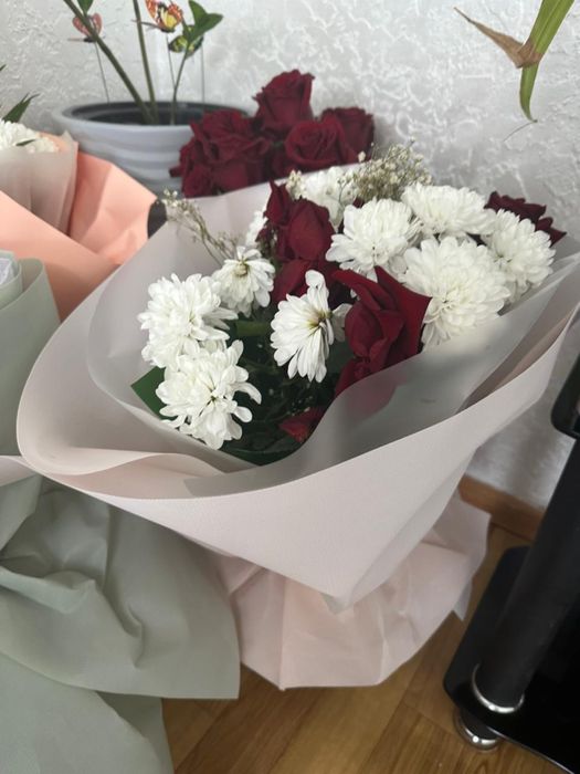 Букет цветы свежие