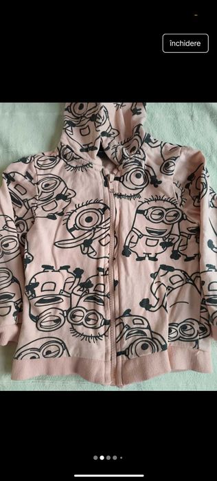 Hanorac Minions - 1.5-2 ani/ 92cm