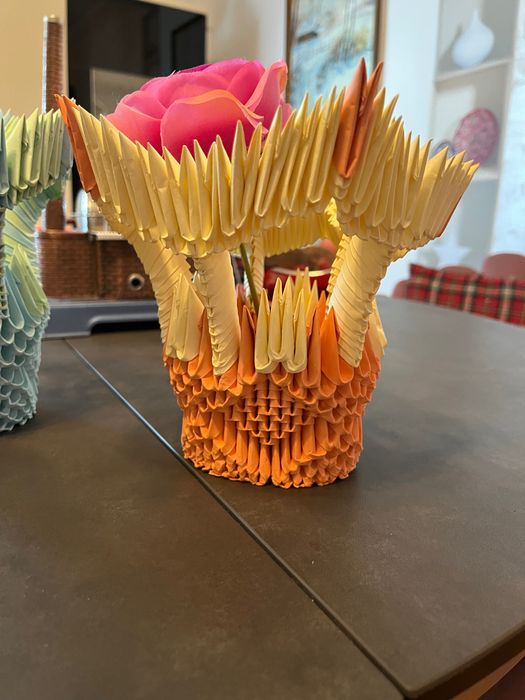 Origami vaze din hartie !