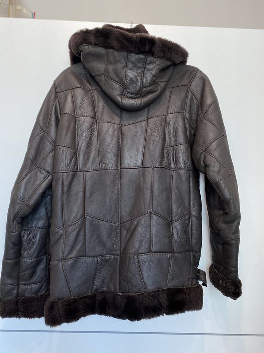 Дамско яке от естествената кожа