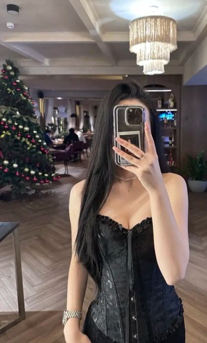 Корсет,новый,чёрный.