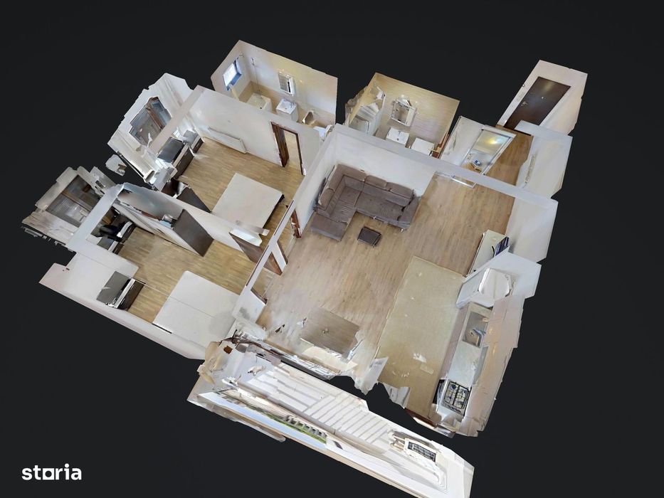Apartament 3 camere | Băneasa – Șisești | Parcare | Centrală | 2 băi