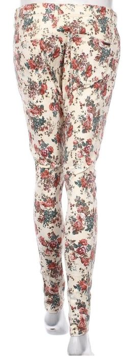Zara Trafaluc нови флорални дънки EU 38