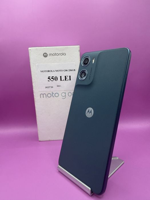 Motorola Moto G06 256GB impecabil •Matei Amanet Margeanului•3025