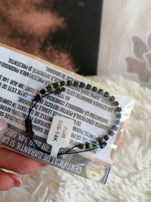 Brățară cu 1 bila de aur