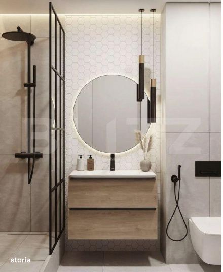 Apartament 2 camere, 43.11 mp, finisat nou, etajul 2, garaj, zona Ceta