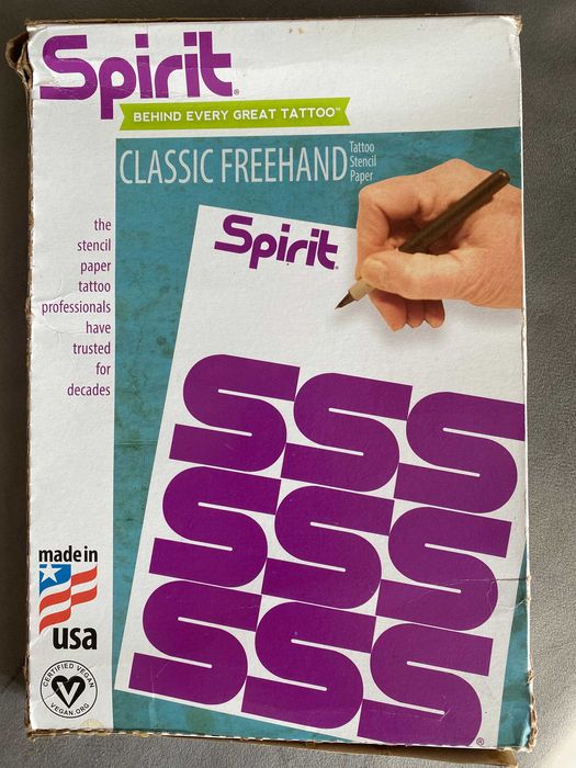 Classic Freehand – Hârtie transfer tatuaje (Original USA) – Set profesional