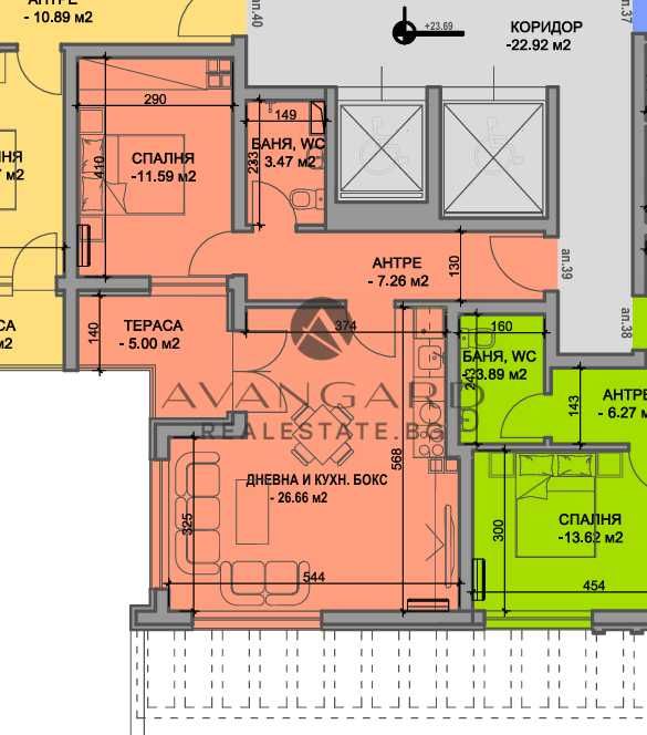 Продава се Двустаен апартамент в Пловдив, Кючук Париж - 79 кв.м за 1006 €/кв.м - Снимка #1