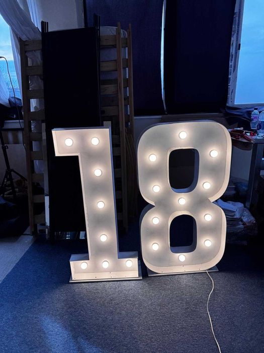 Cifre Volumetrice LED  / zi nastere /Majorat