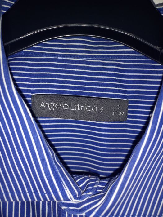 Camasa barbati AngeloLitrico marime 42-43 sau L noua fara eticheta