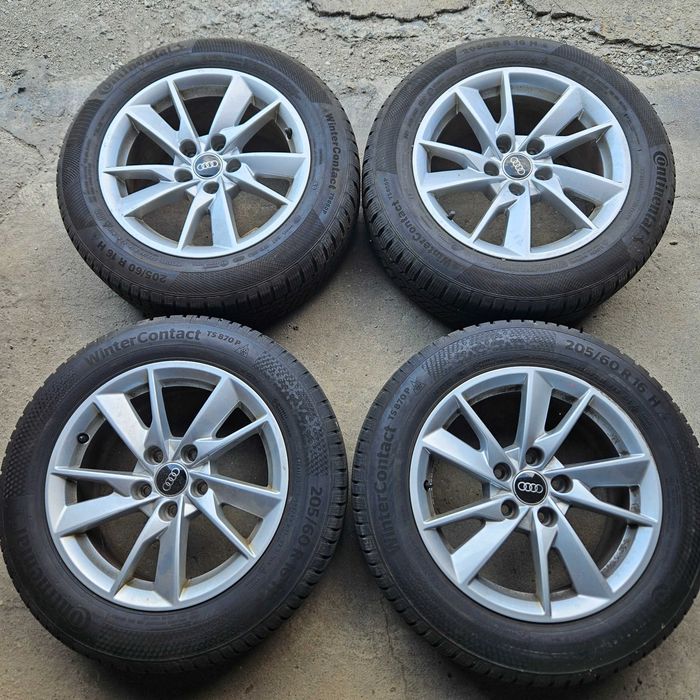 Roti/Jante/Jenti orig. Audi A4 B8 B9 | Continental AO 205/60 R16 DOT>2224
