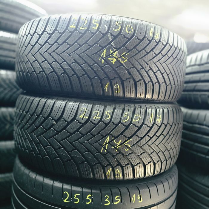 2x 225/50/17 M+S CONTINENTAL 2019 Stare excelentă