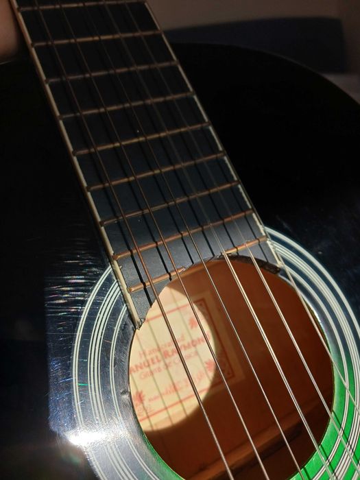 Chitara clasica handcrafted - verde
