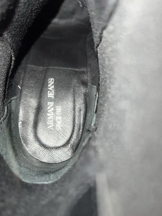 Дамски боти естествена кожа Armani