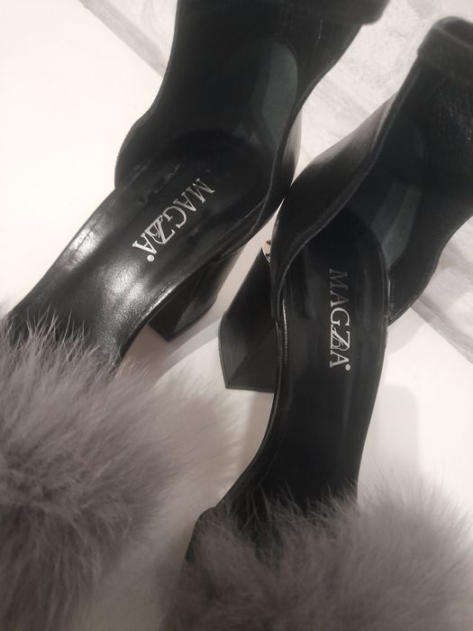 Дамски обувки с пух