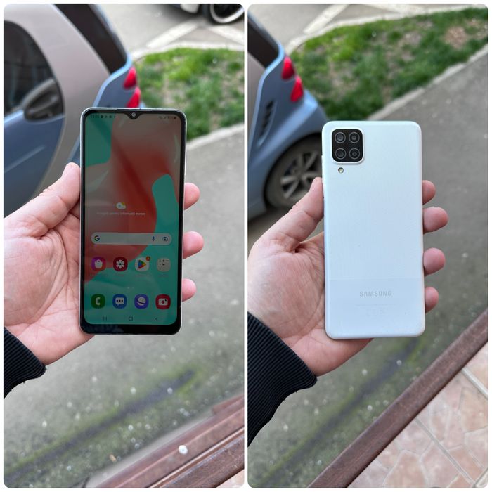 Samsung Galaxy A12 Alb 128 Gb Dual Sim(dezmembrez telefoane)