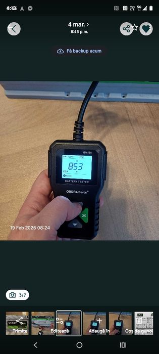 Baterie auto monbat 100Ah/920CCA stare foarte bună