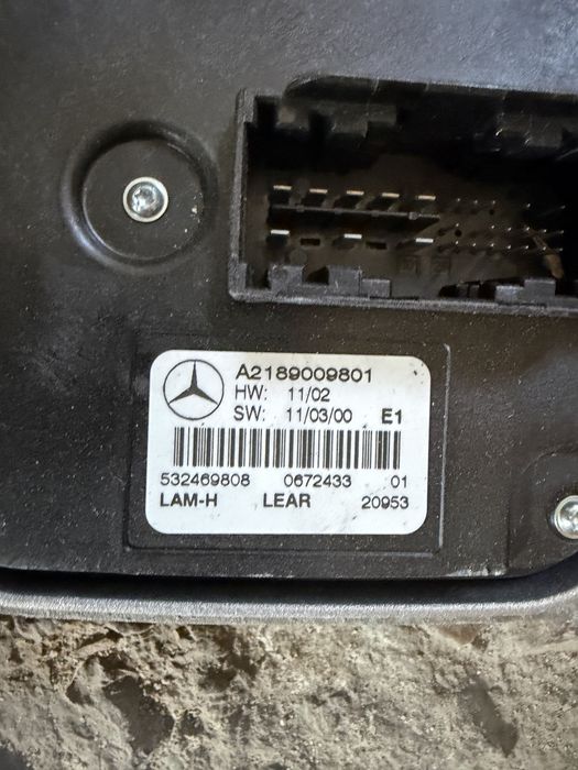 Модул фар Mercedes-benz баласт мерцедес cls w218 e w212