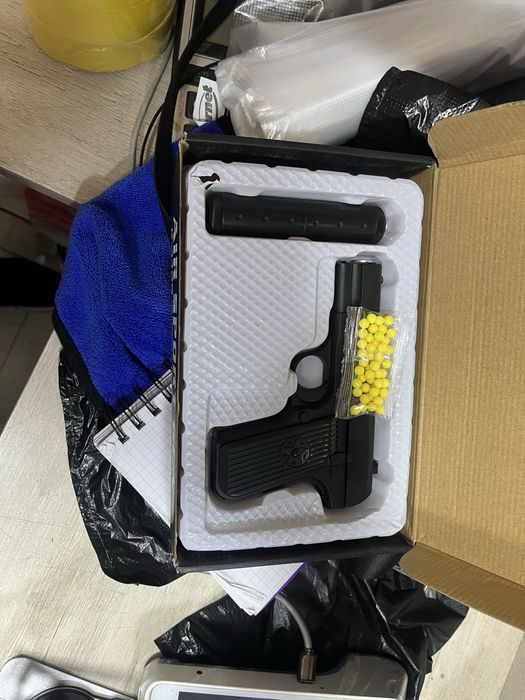 Air sport temir pistolet