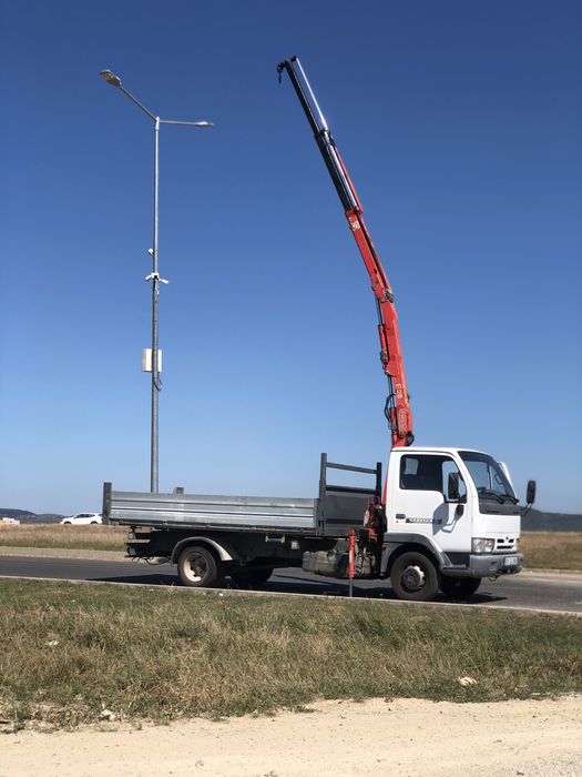 nisip sort pietris balast piatra moloz asfalt pamant Transport macara