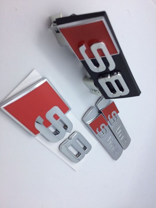 Set Embleme Audi S8