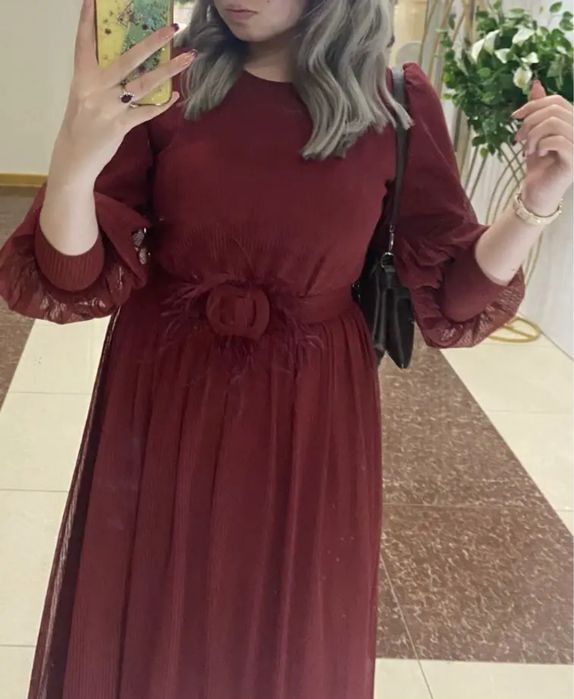 Платье длинное 46-48р