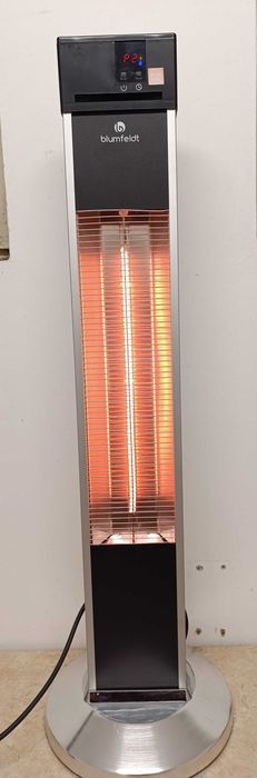 Heat Guru 2000W Инфрачервен нагревател Сребрист/черен