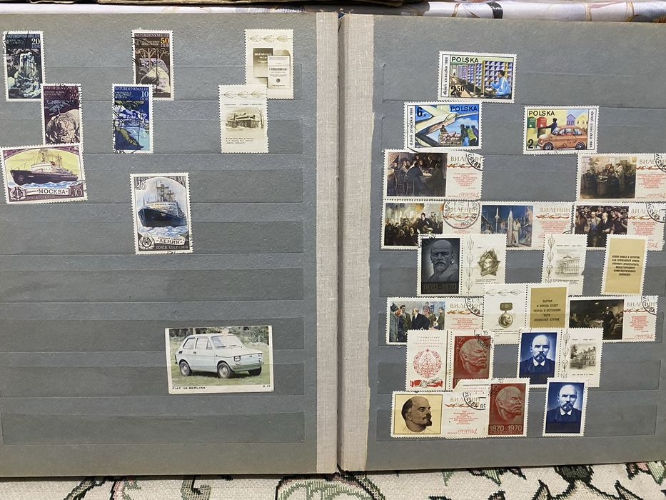 Альбом с марками ссср