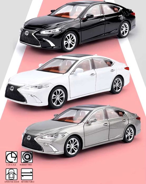 Метална колекционерска количка мащаб 1:24 различни модели Lexus lambo