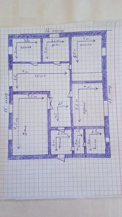 Бетон, фундамент