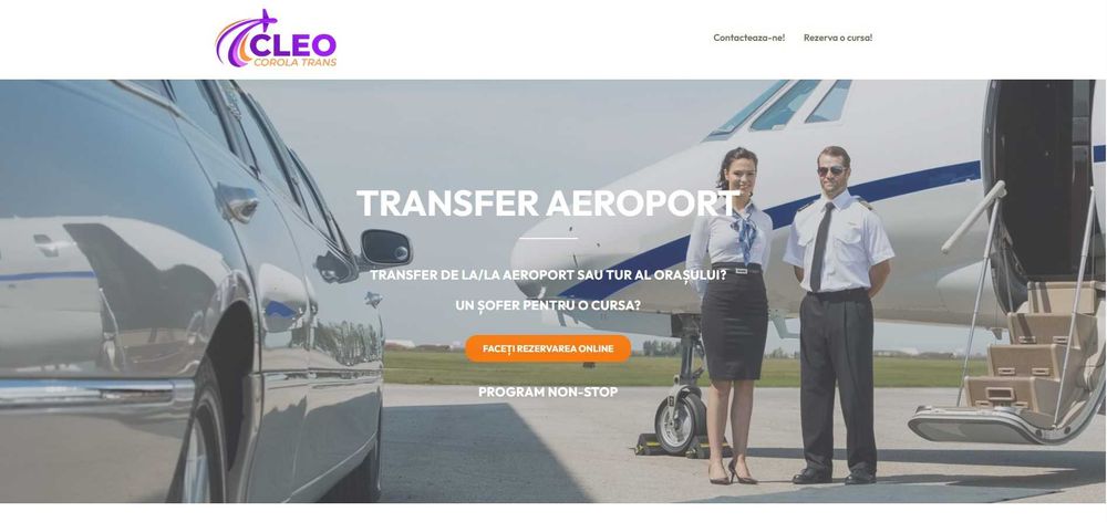 Transfer aeroprt Otopeni Pitesti Transport persoane