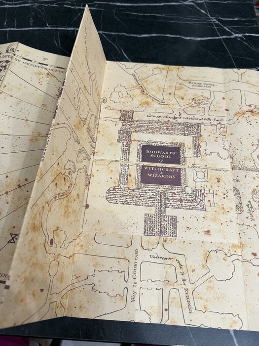 Карта мародеров Гарри Поттер СКИДКА