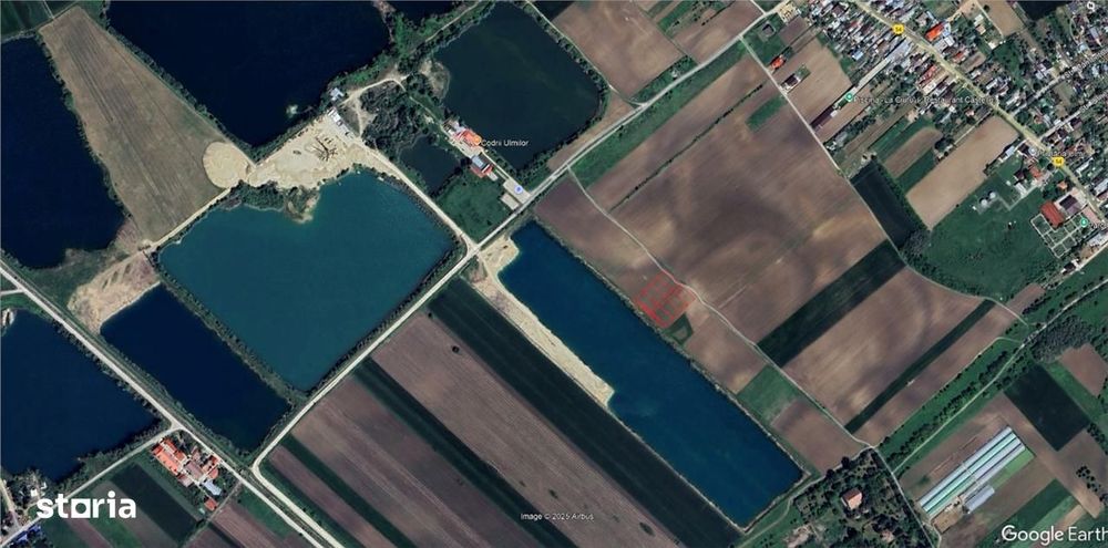 Teren cu iesire la lac,Ulmi,15 Minute distanta de Bucuresti