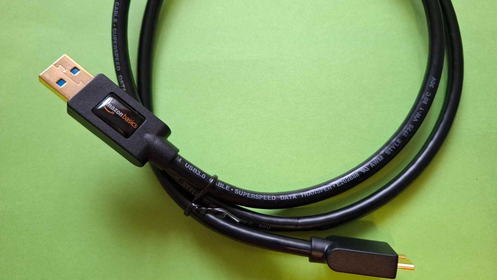 Cablu USB 3.0 A la Mirco-B, original, nou