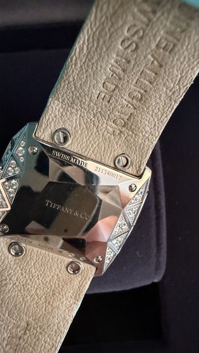 TIFFANY & Co  Carat 128 Facet Watch in White Gold with Diamonds Limited Production Unique Variations High Jewelry Riviera