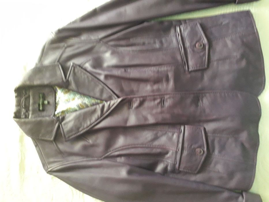 Дамско яке естествена кожа