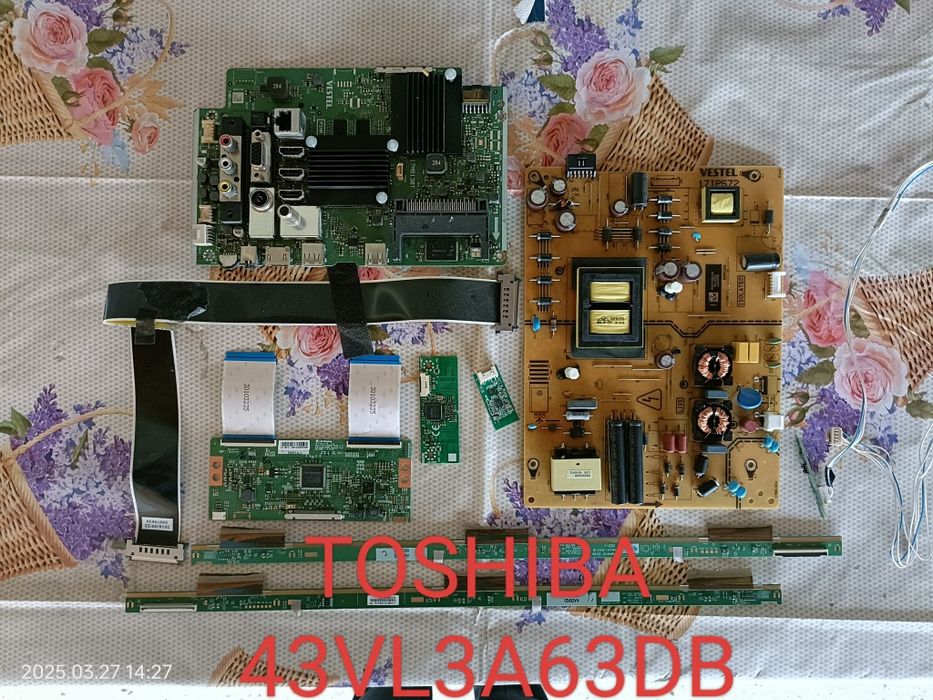 Placă piese Tcon TV Toshiba 32-65"