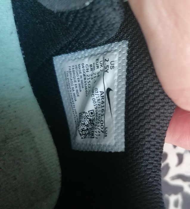 Adidași Nike fete mărimea 34