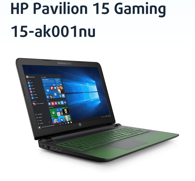 HP Pavilion gaming 15- i7, 12gb ram, 128gb ssd+1TB HDD, GTX 850m 4gb