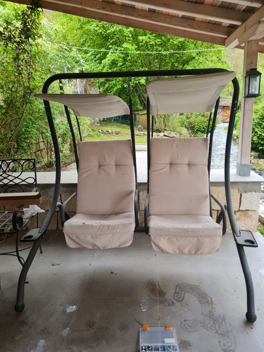 Градинска двойна люлка