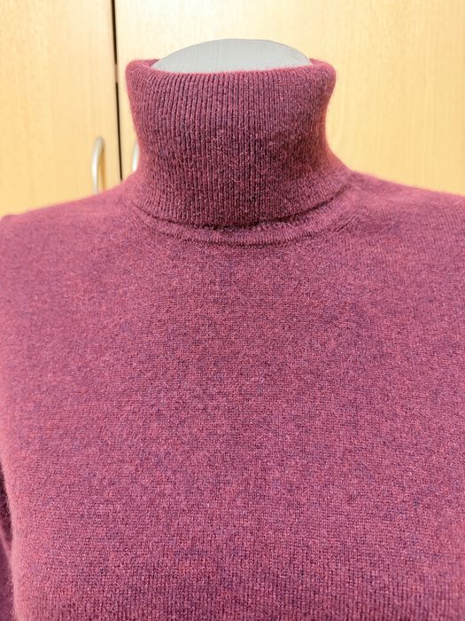 Мъжки пуловер поло100% кашмир C by Bloomingdale's. Размер S/М