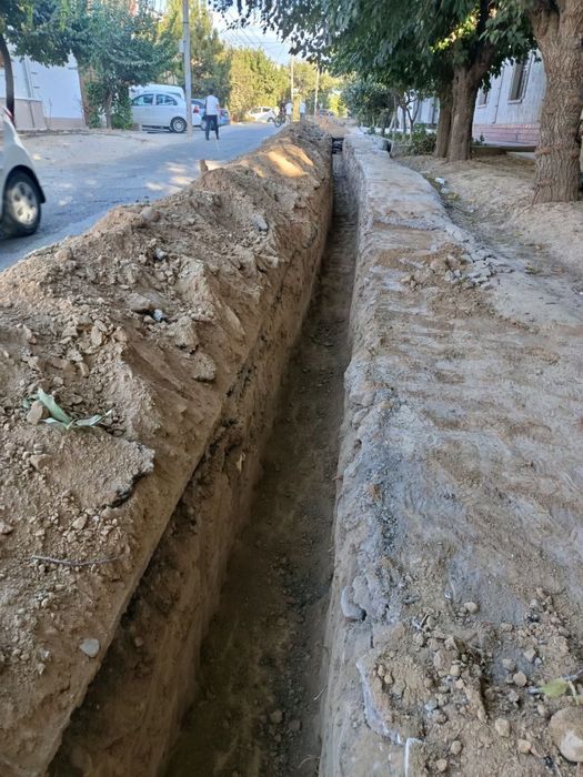 Траншея казибериш ручной подкоп