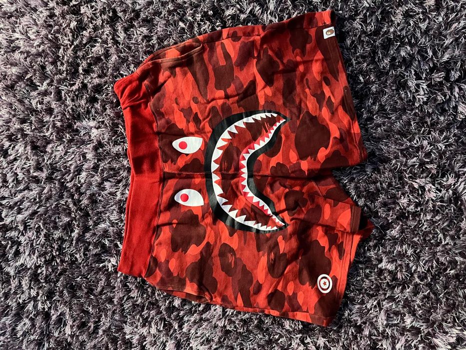 Bape Red Shorts (A Bathing APE)