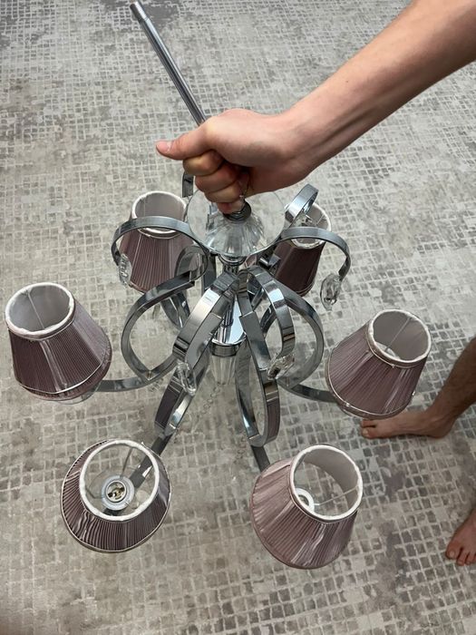 Люстра в бу состоянии