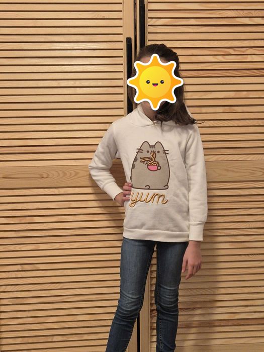 Hanorac Reserved Pusheen - 122cm/6-7 ani