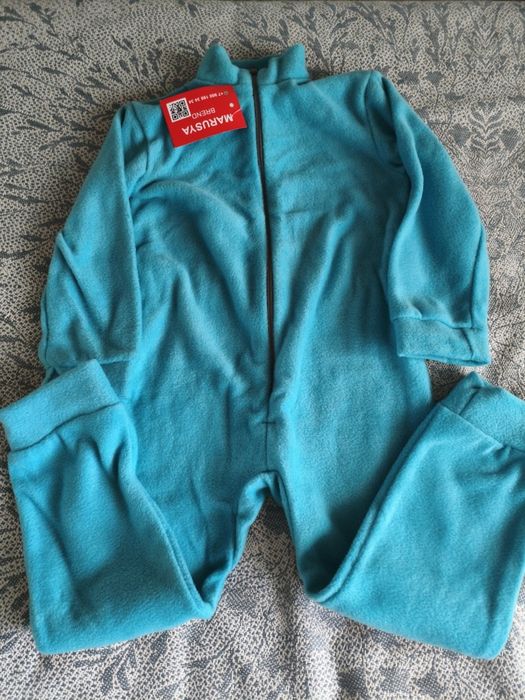 Продам новый слитный детский флисовый комбинезон (поддеву)