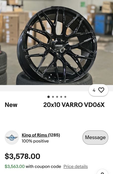 Jante 5 x 114.3 R20  Varro USA  - Full Black  Alpine Aston Martin BYD Dodge  INFINITI Land Rover LEXUS MASERATI Mitsubishi NISSAN Suzuki TESLA TOYOTA