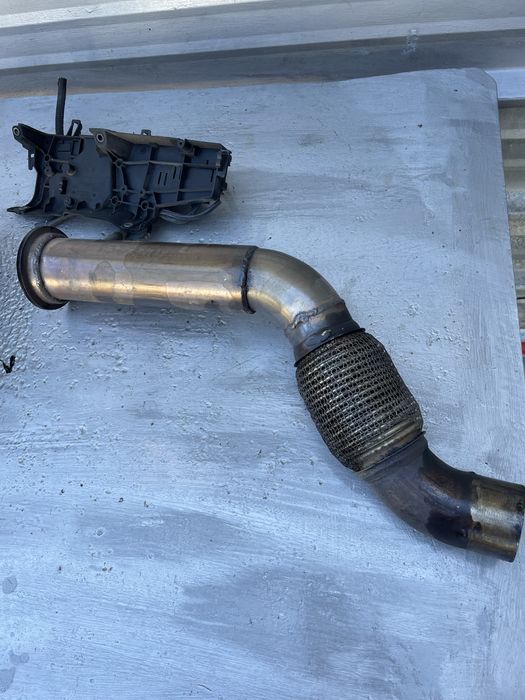 Даунпайп БМВ Х5/ Х6, Н57 (downpipe bmw n57)